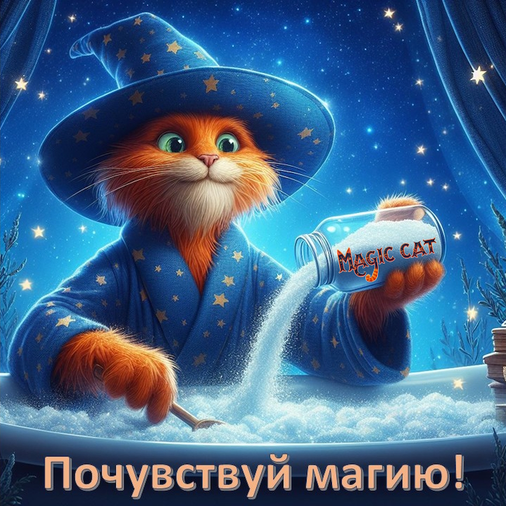 Детская магниевая Английская соль для ванн Magic cat 12х1000гр Epsom - фото 8