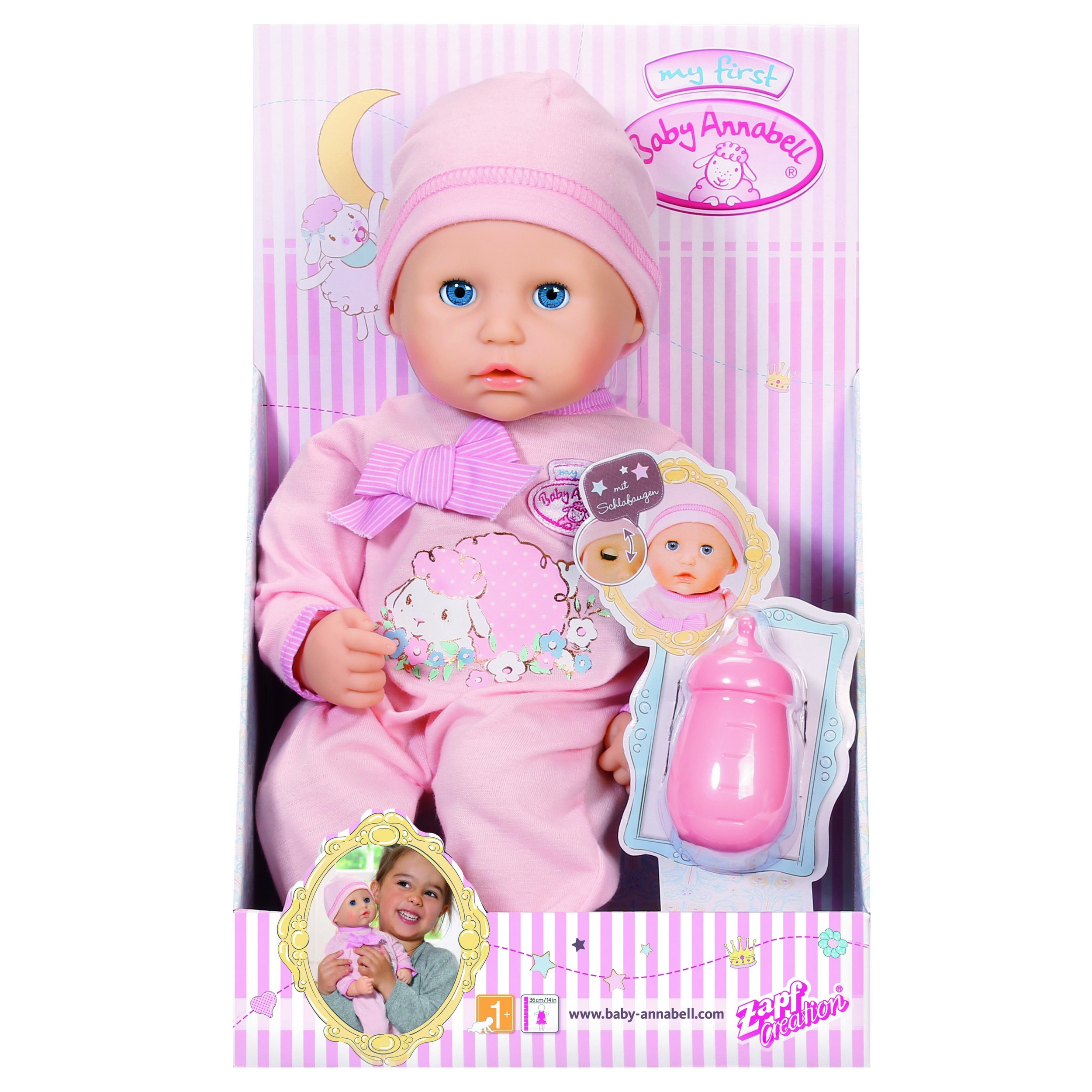 Кукла Zapf Creation My first Baby Annabell с бутылочкой 794-463 794-463 - фото 2