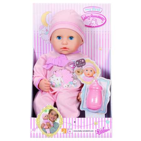 Кукла Zapf Creation My first Baby Annabell с бутылочкой 794-463