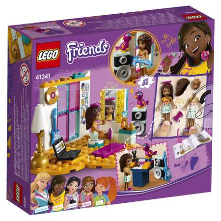 Конструктор LEGO Friends Комната Андреа 41341