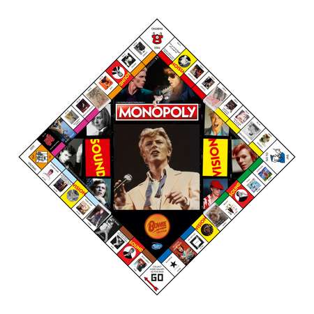 Настольная игра Winning Moves Игра Монополия Дэвид Боуи на английском языке David Bowie