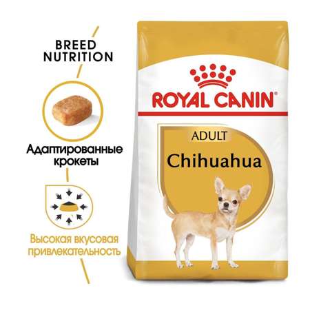 Корм для собак ROYAL CANIN породы чихуахуа 1.5кг