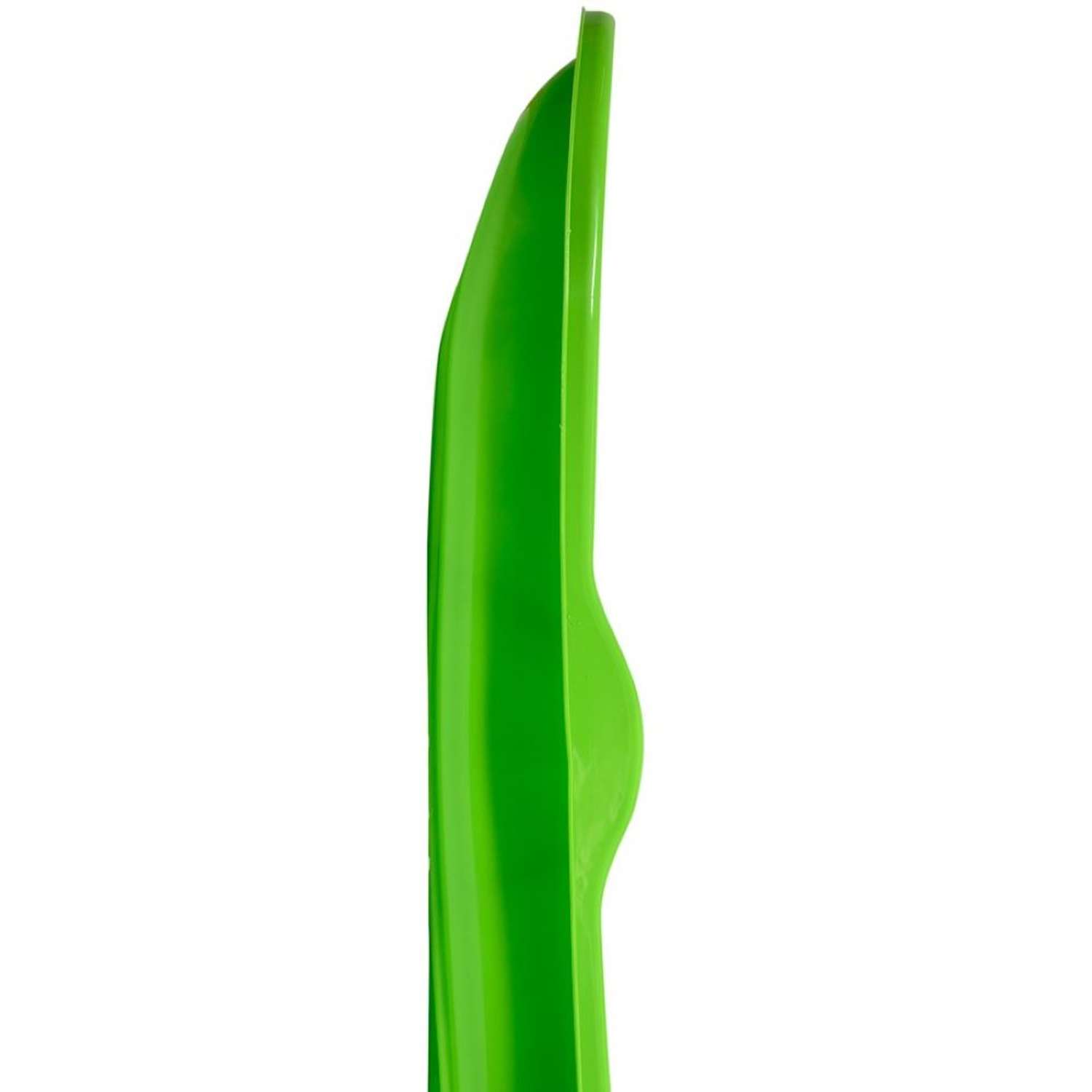 Санки ледянка 90 см Green Plast пластиковая большая детская цвет салатовый - фото 5