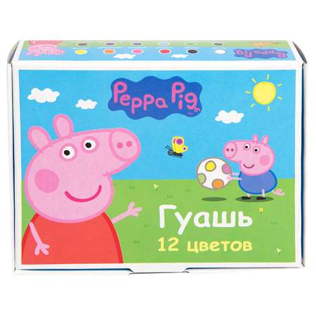 Гуашь Росмэн Peppa Pig 12цветов