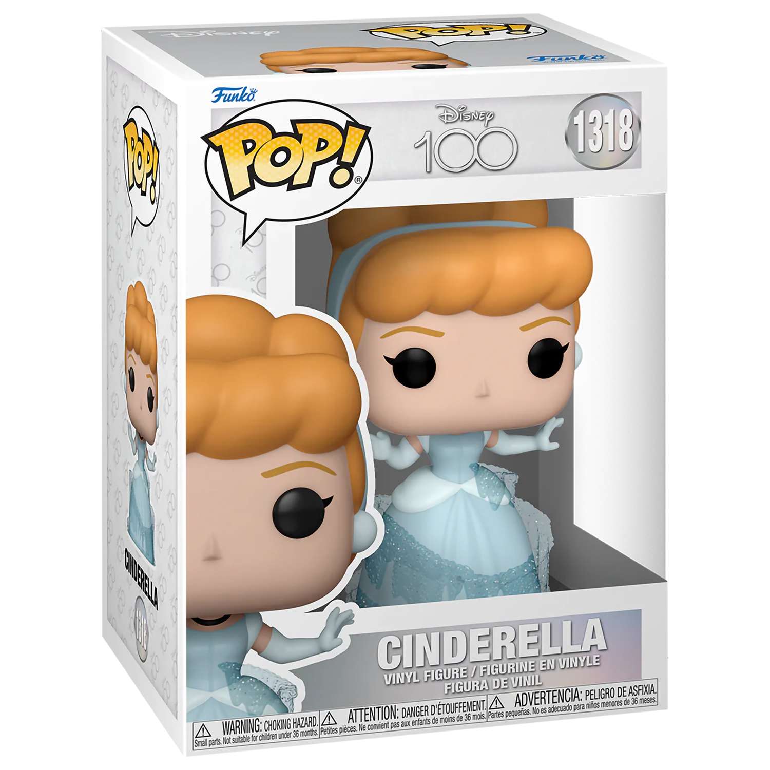 Фигурка Funko POP! Disney D100 Cinderella (1318) 67972 - фото 2
