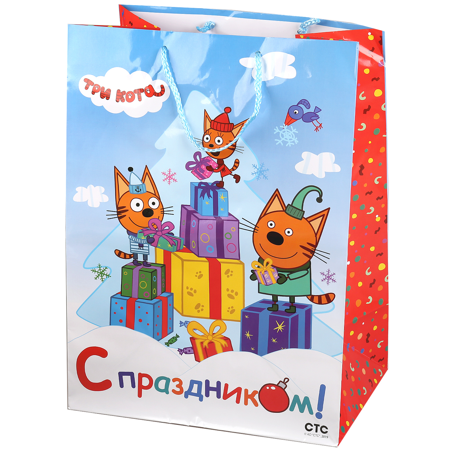 Пакет Играем вместе Новый год Три Кота 262431 - фото 1