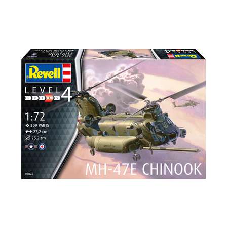 Сборная модель Revell Американский военно-транспортный вертолёт MH-47 Chinook