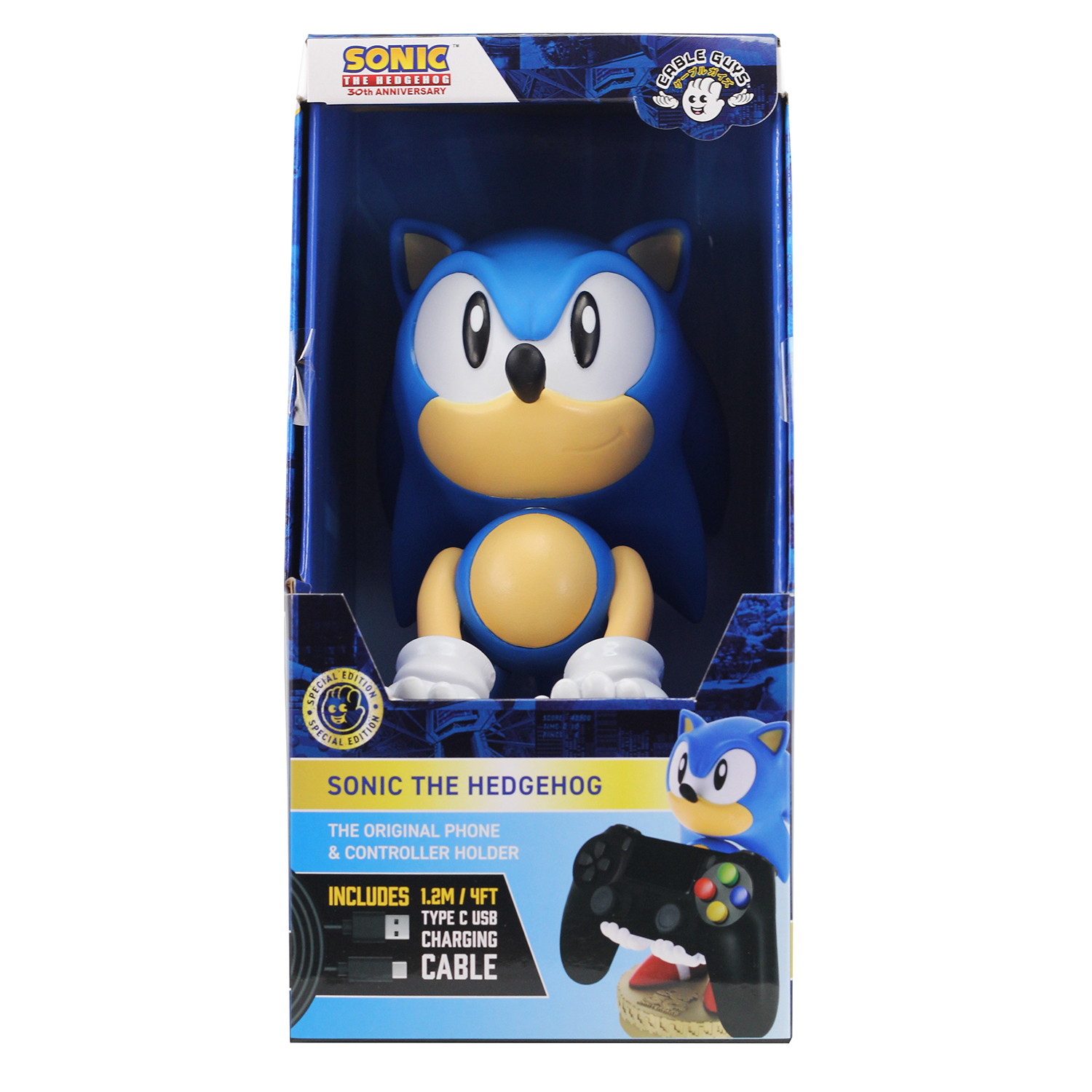 Фигурка-подставка Подставка Cable guy Classic Sonic EXG2 купить по цене  2550 ₽ в интернет-магазине Детский мир