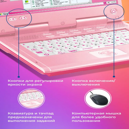 Компьютер обучающий TrendToys Детский 35 функций обучения TT047