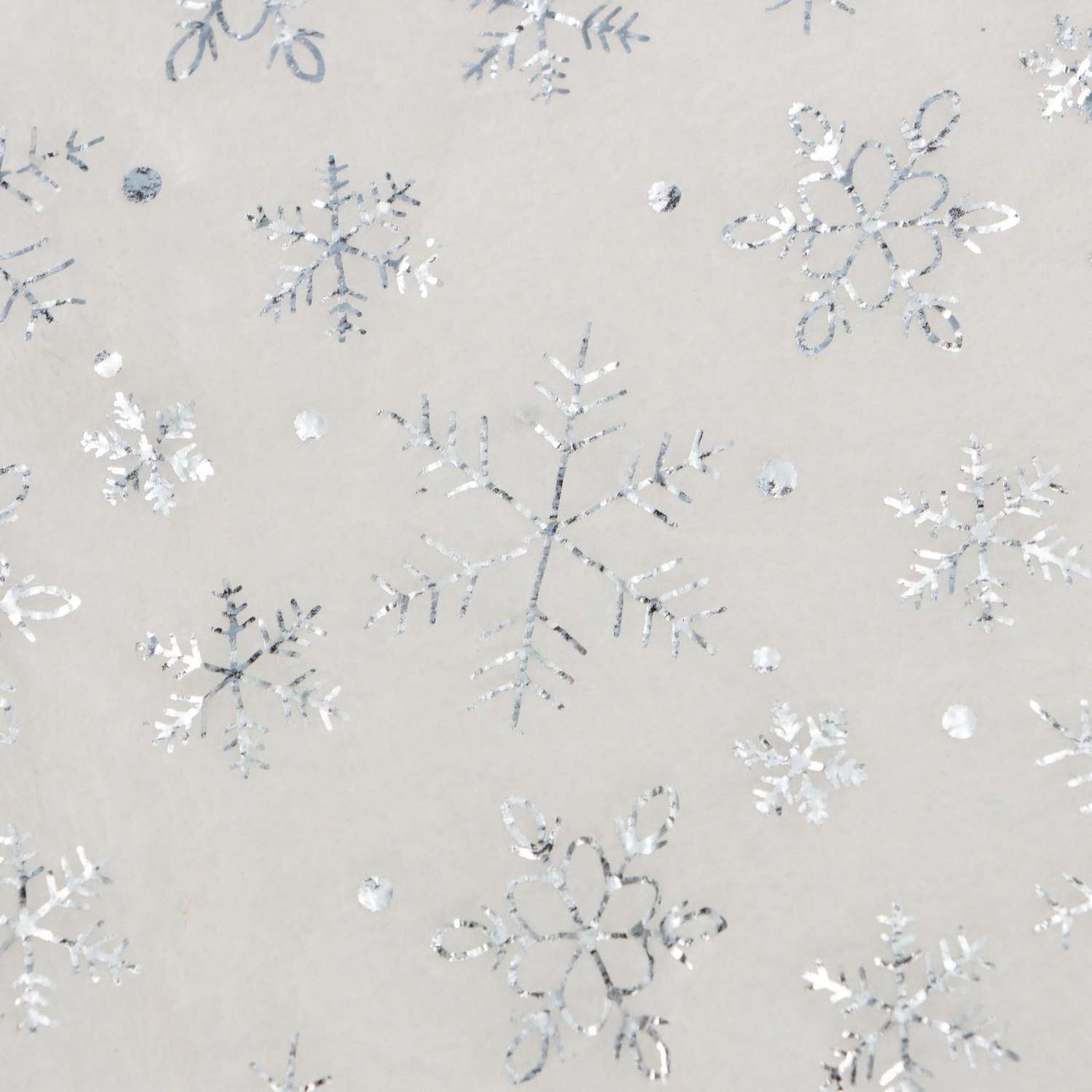 Плед с рукавами Этель Серебряные снежинки 150х200 см - фото 3
