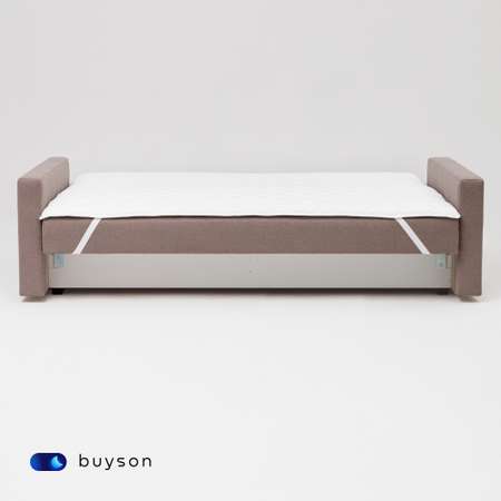 Наматрасник тонкий матрас buyson BuyLike 200x90 белый