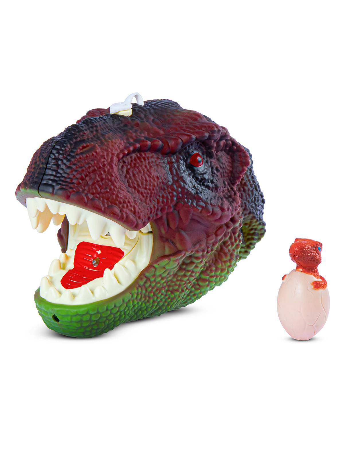 Игрушка ДЖАМБО Голова динозавра с паром светом и звуковыми эффектами - фото 9