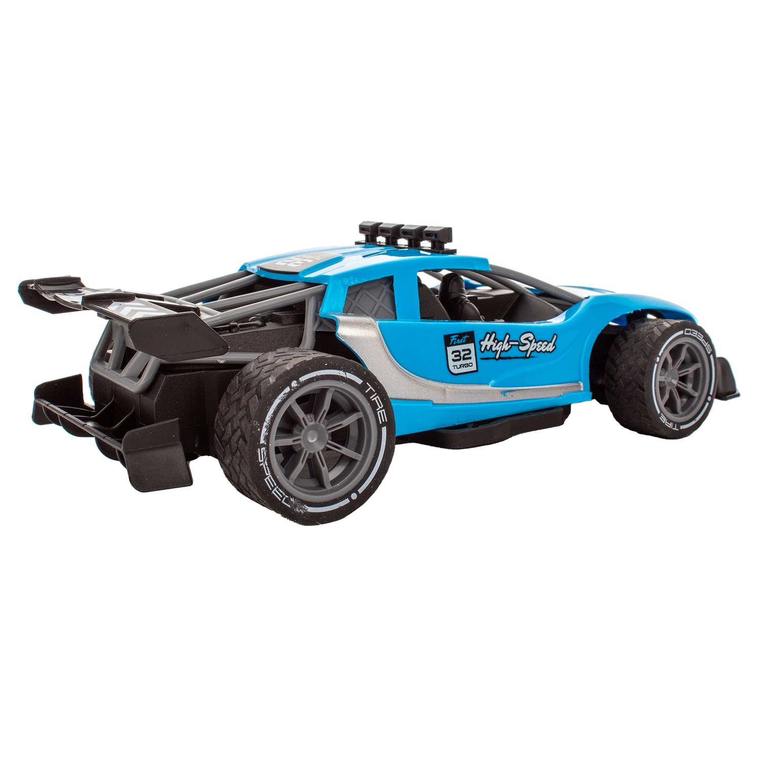 Машинка KiddieDrive Sport Racer радиоуправляемая синяя - фото 5