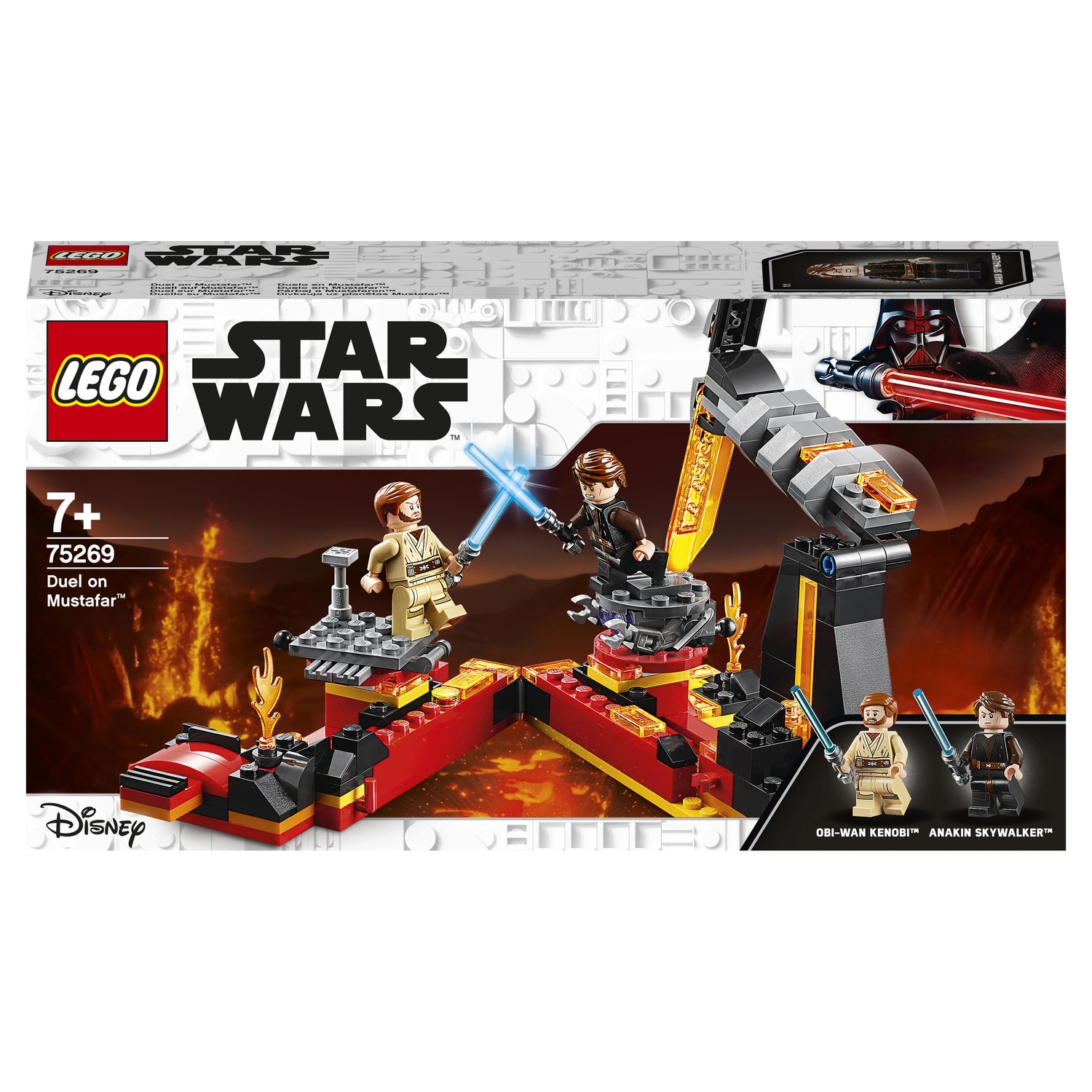 Конструктор LEGO Star Wars Бой на Мустафаре 75269 купить по цене 1999 ₽ в  интернет-магазине Детский мир