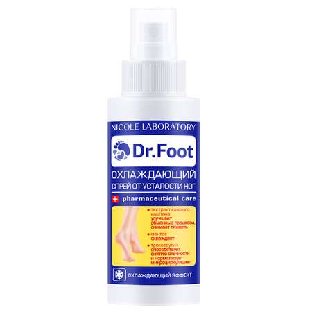 Спрей для ног Dr. Foot Охлаждающий от усталости 100 мл