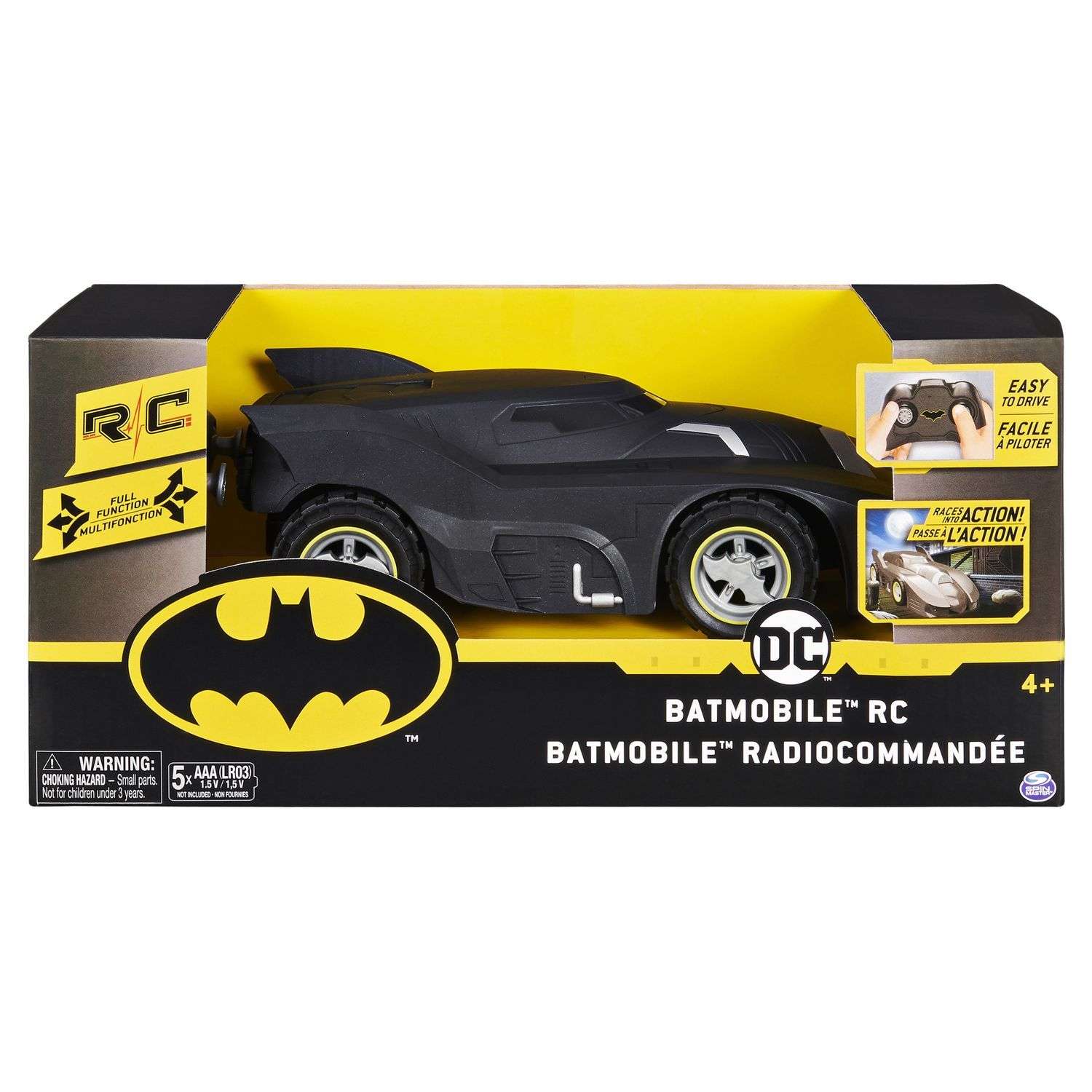 Игрушка Batman РУ Бэтмобиль 6058489 - фото 2