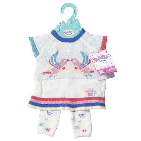 Одежда для кукол Zapf Creation Baby Born Костюмчик трикотажный 826-966
