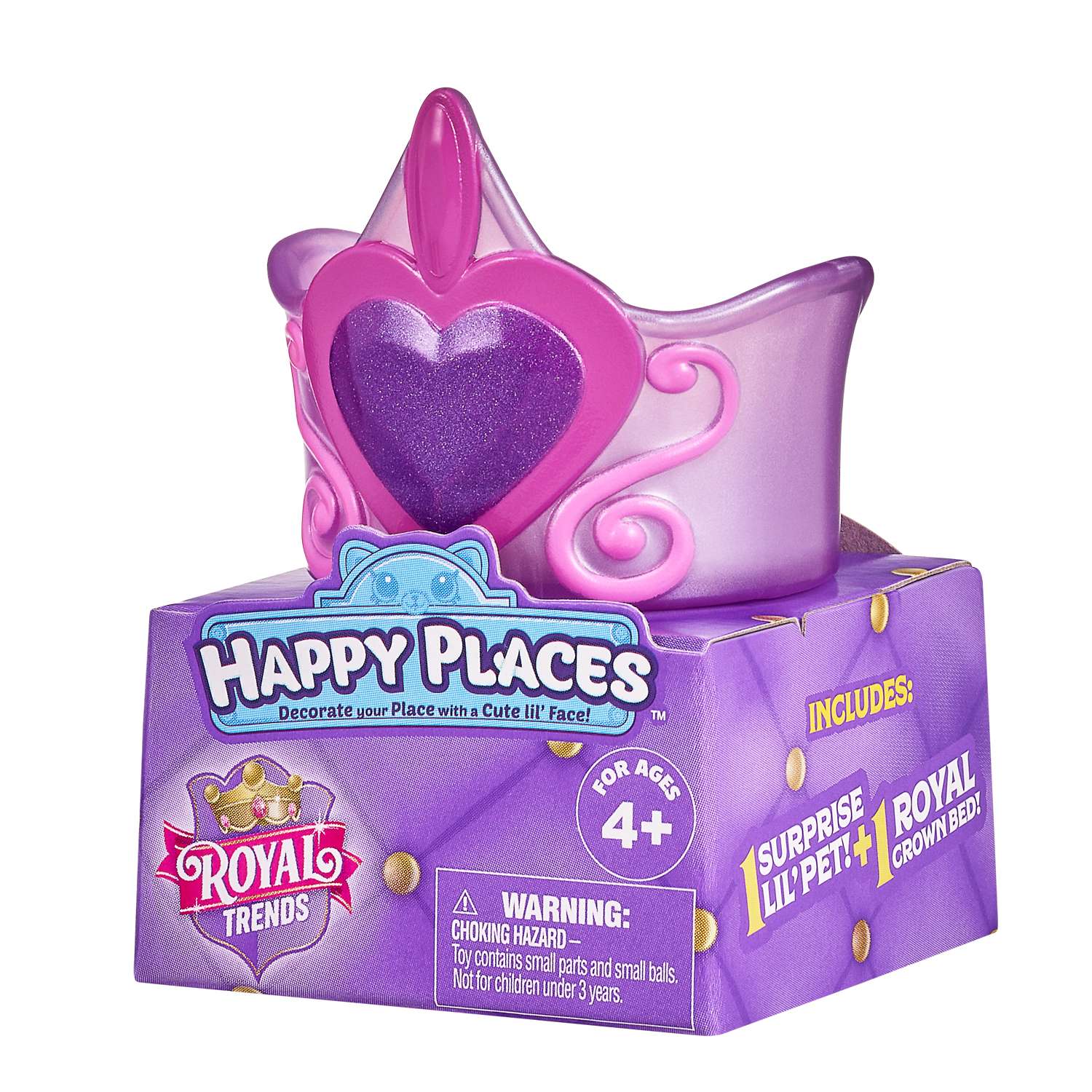 Игрушка Happy Places Shopkins (Happy Places) Королевская мода Маленький питомец Розовый в непрозрачной упаковке (Сюрприз) 57574_3 - фото 3