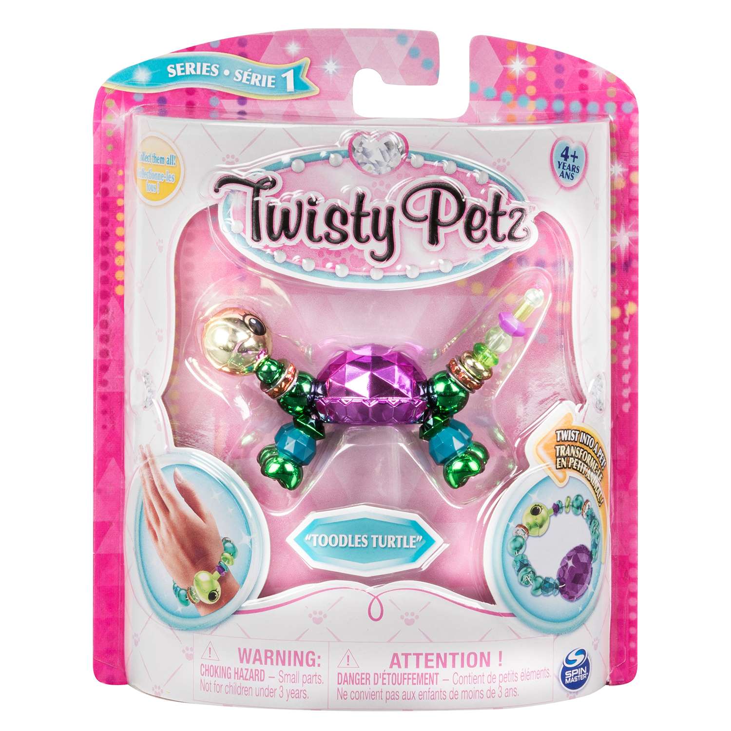 Набор Twisty Petz Фигурка-трансформер для создания браслетов Toodles Turtle 6044770/20104517 - фото 1