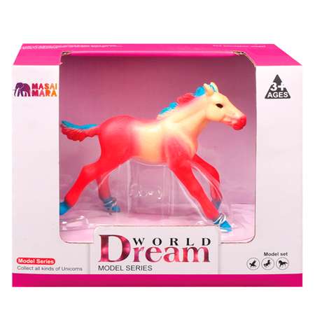 Игрушка фигурка Masai Mara Красно-желтый жеребенок сказочной лошади MM206-414