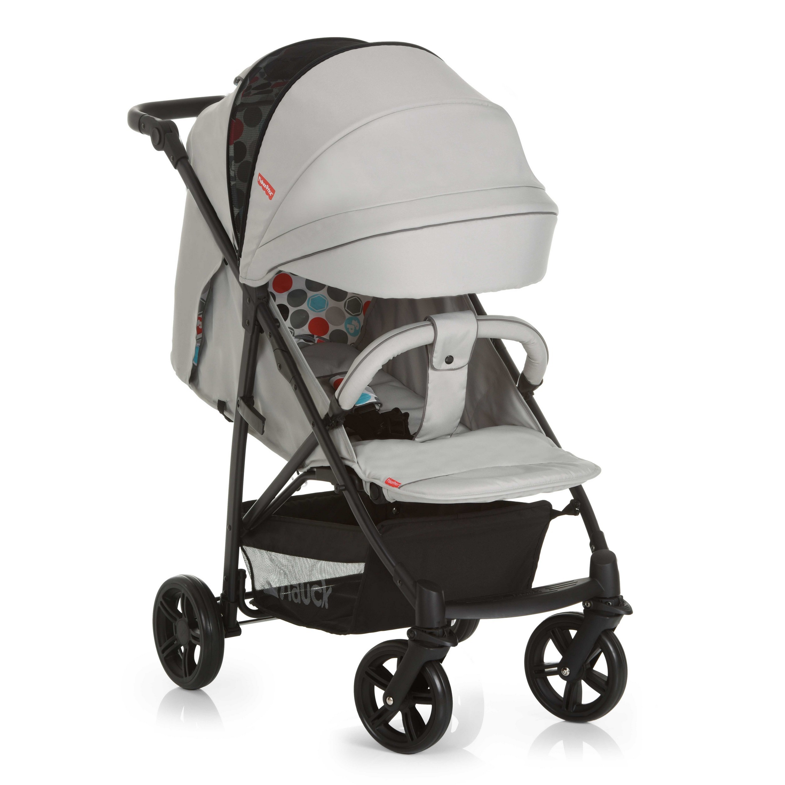 Коляска 3в1 Fisher Price Toronto 4 Trioset Gumball Grey - фото 5