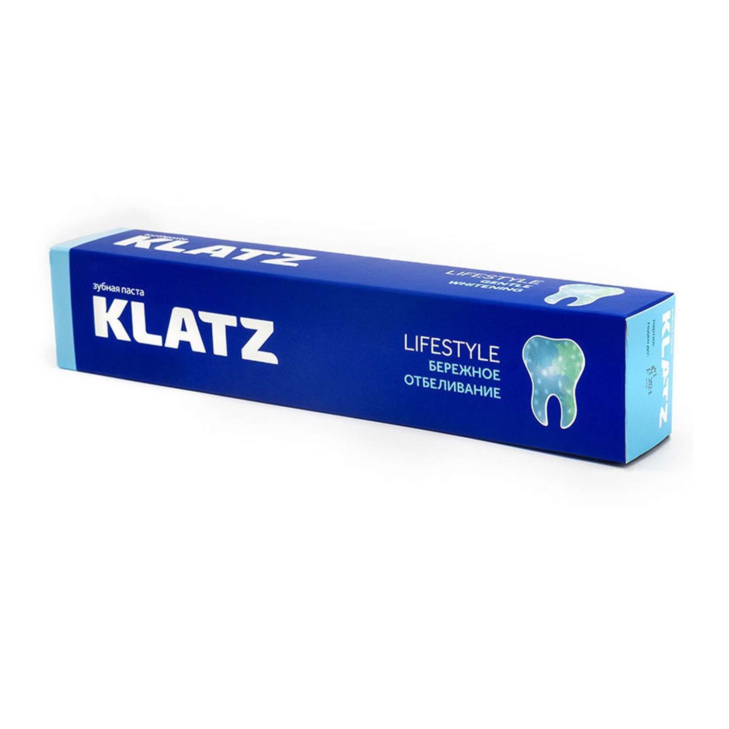 Зубная паста KLATZ LIFESTYLE Бережное отбеливание 75 мл - фото 3