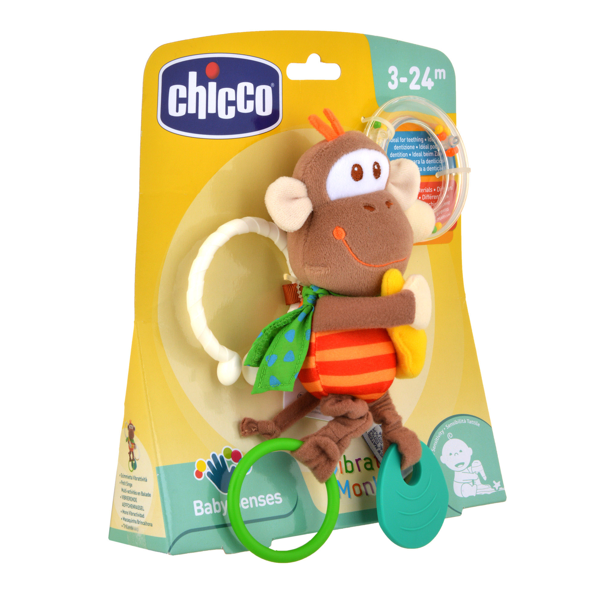 Игрушка CHICCO Погремушка Обезьянка - фото 2