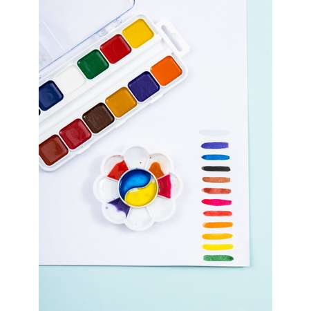 Акварель EasyFast медовая для рисования 12 цветов