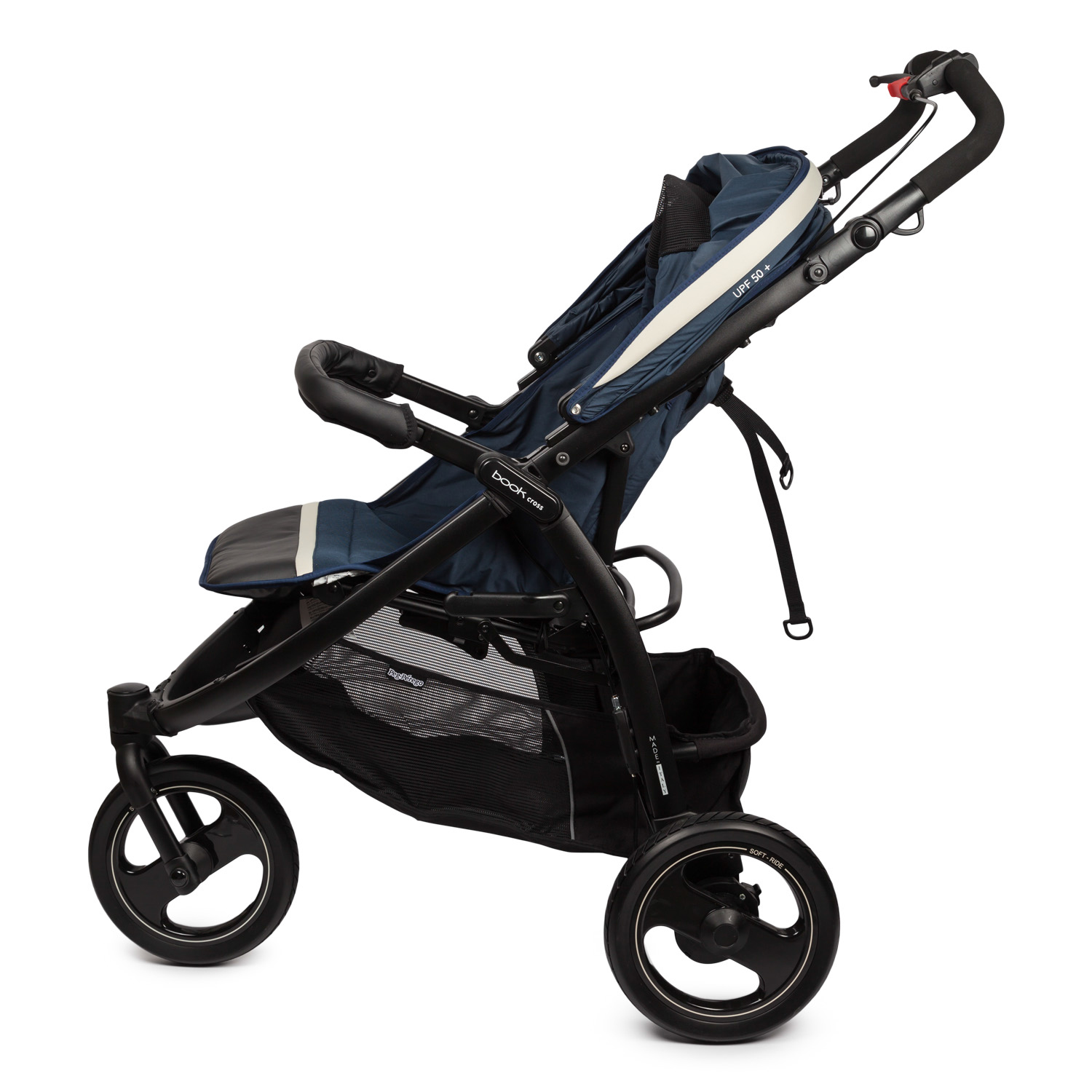 Коляска прогулочная Peg-Perego Book Cross Breeze Blue - фото 7