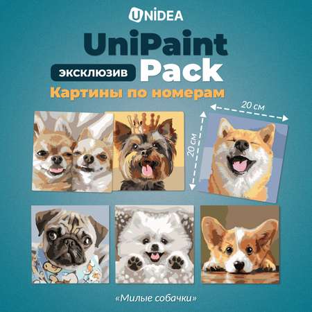 Картины по номерам UNIDEA UniPaint Pack