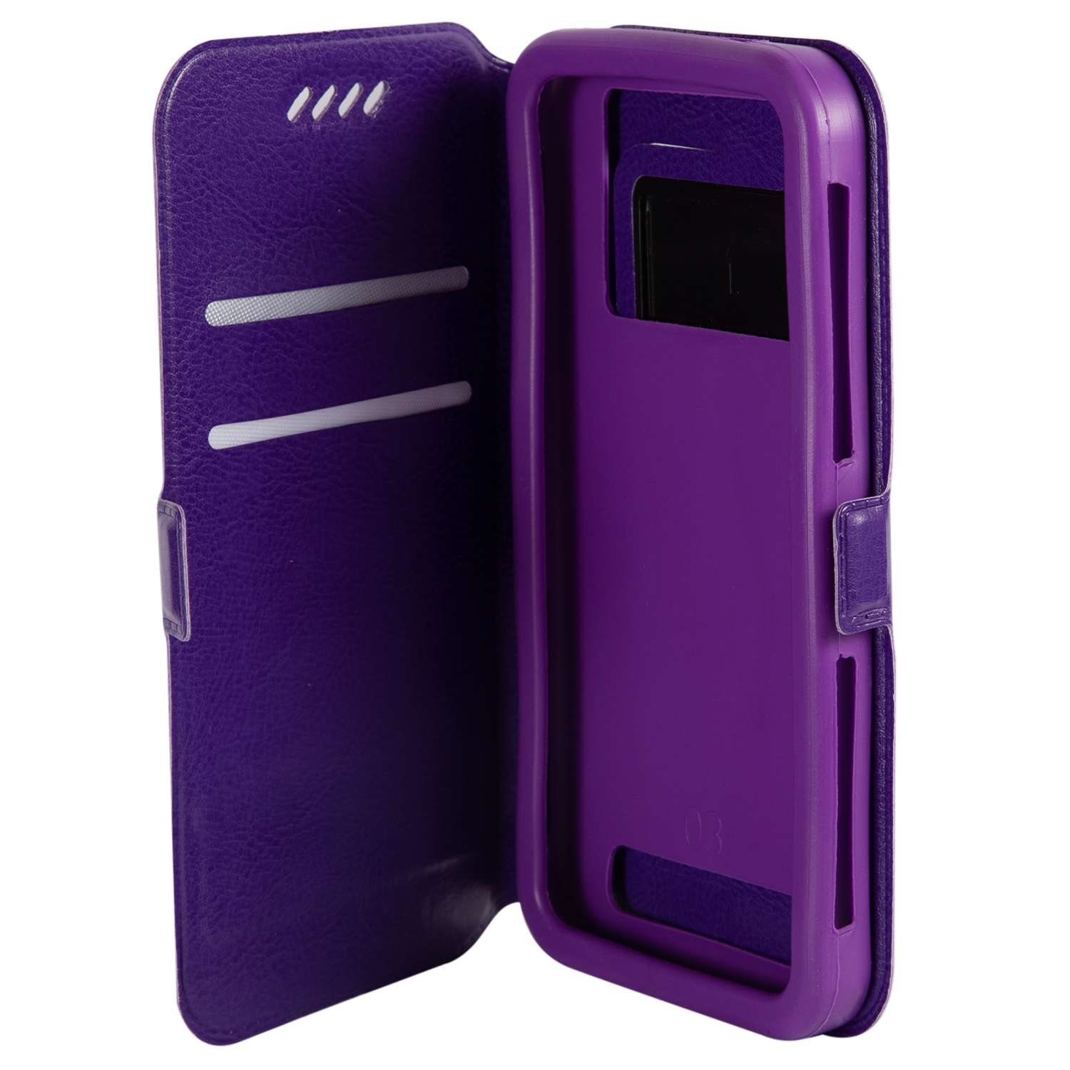 Чехол универсальный iBox Universal Slide для телефонов 4.2-5 дюймов фиолетовый - фото 2