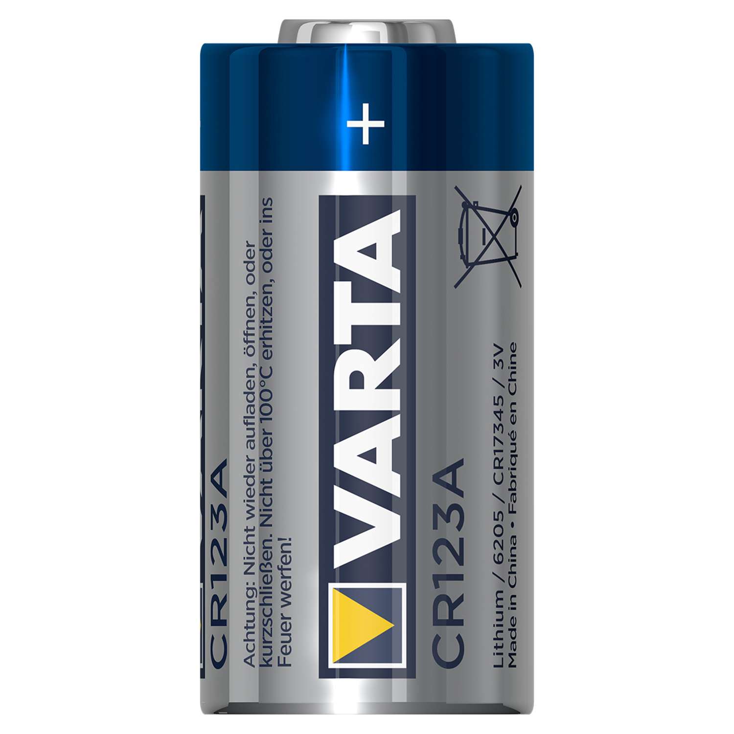 Батарейки Varta CR123A 6205301402 - фото 2