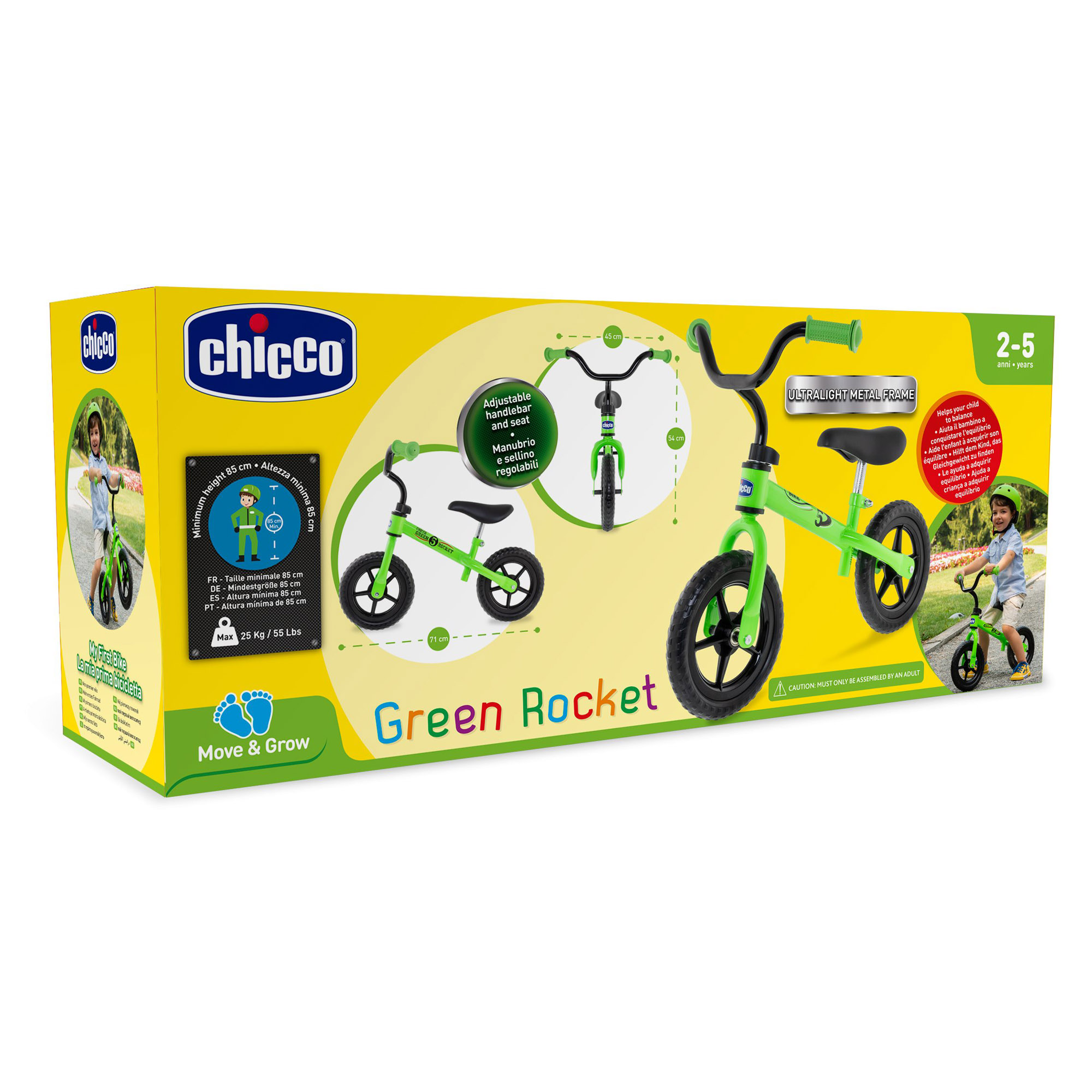 Беговел Chicco Green Rocket - фото 5