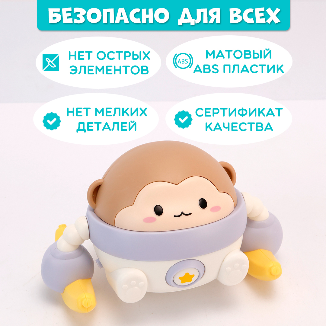 Интерактивная игрушка Chilink музыкальная обезьянка - фото 4