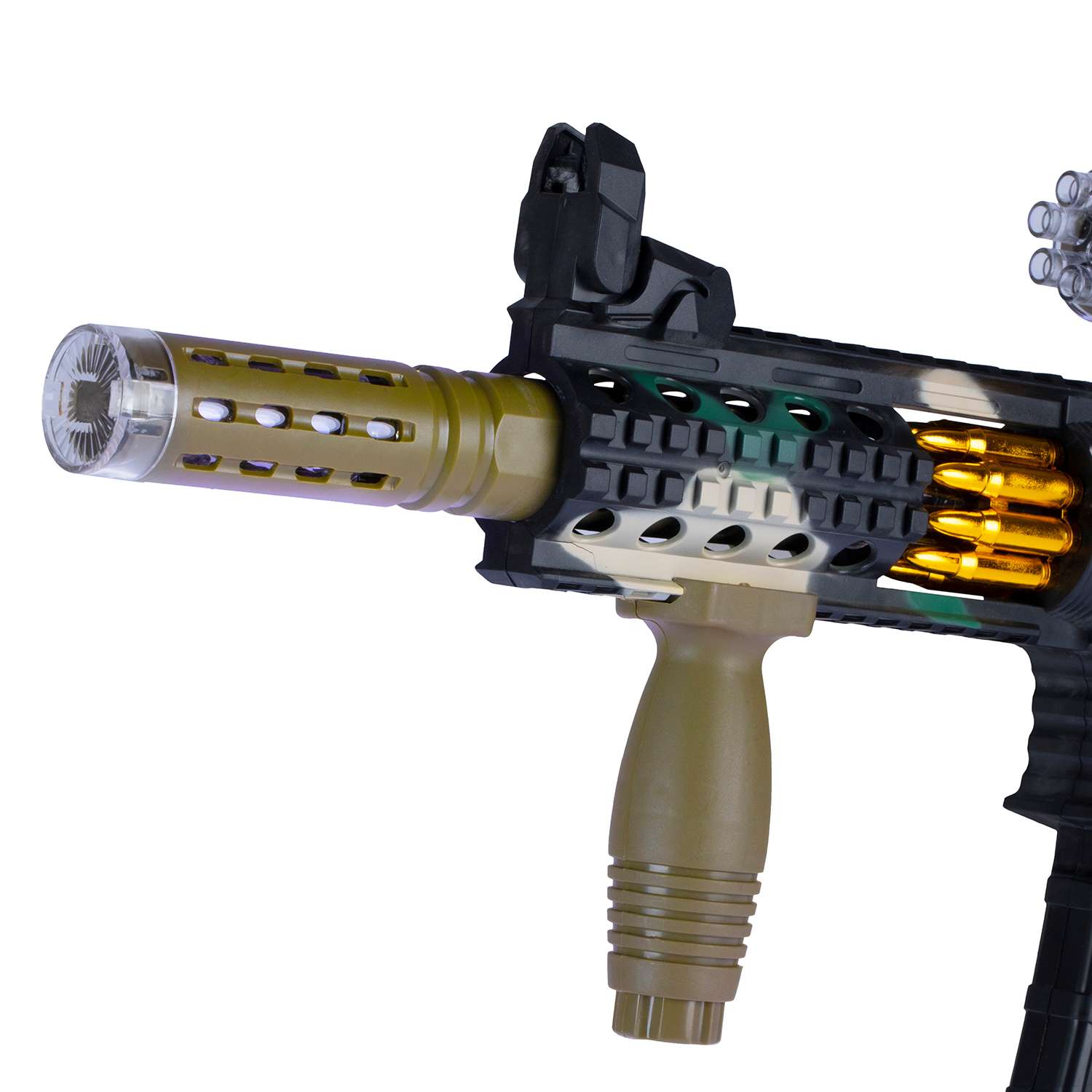 Игрушечное оружие Маленький Воин Автомат 53см на батарейках со звуком светом и вибрацией JB0211269 - фото 13