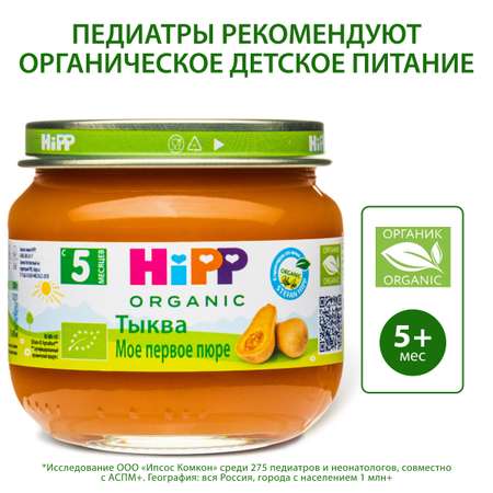 Пюре Hipp тыква 80г с 5месяцев