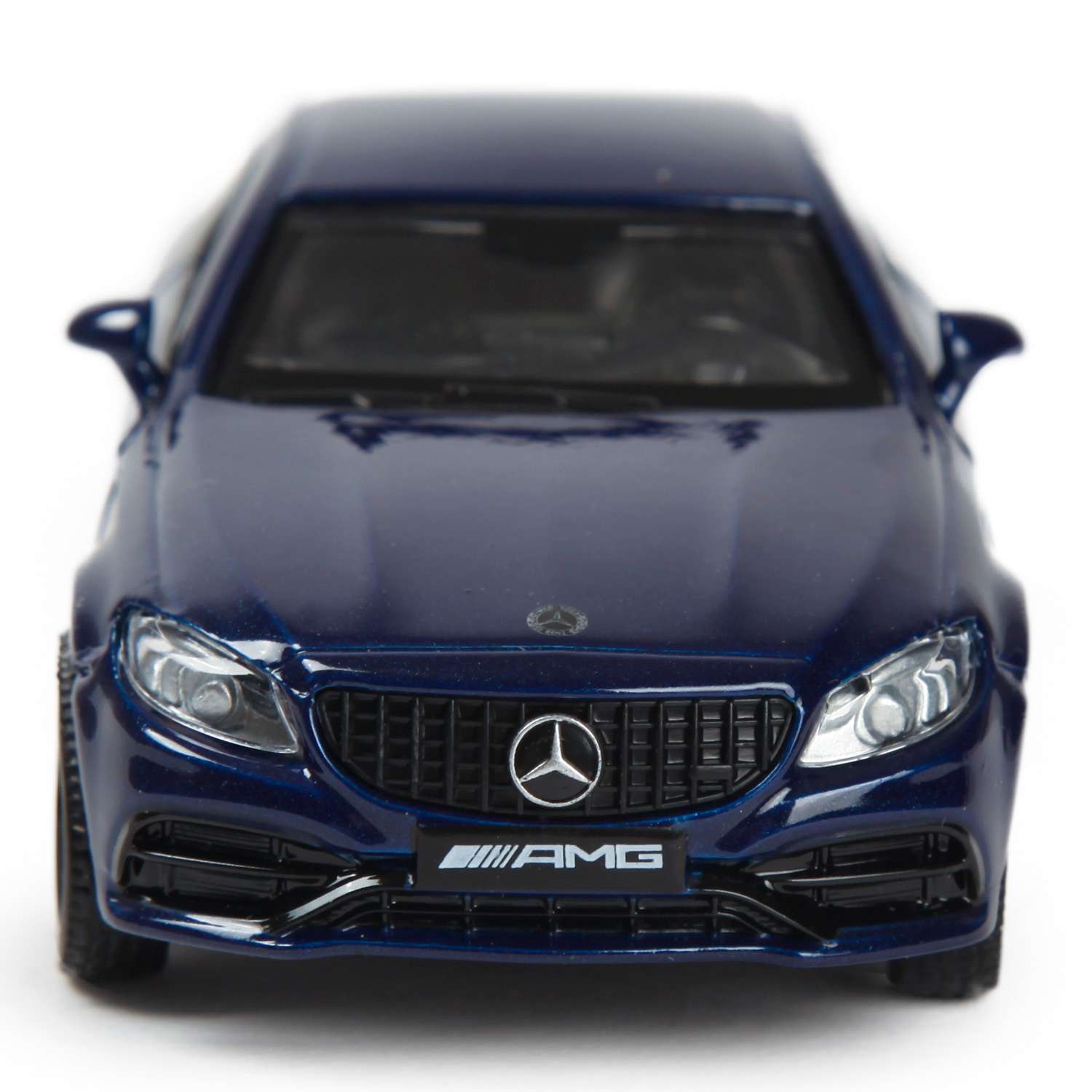 Машинка Mobicaro 1:32 Mercedes-Benz C63 S AMG Coupe Синяя 544987 544987 - фото 6