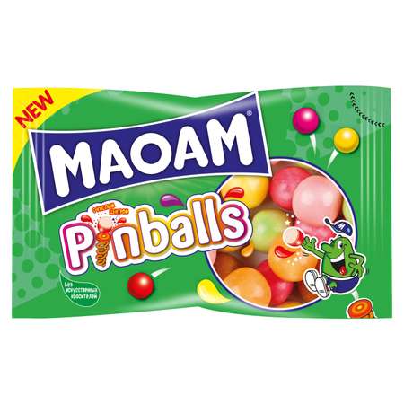 Конфеты жевательные MAOAM Пинболлс 50г