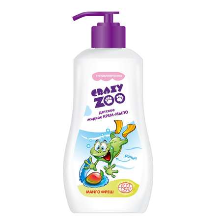 Крем-мыло жидкое Весна Crazy Zoo Манго Фреш 280г