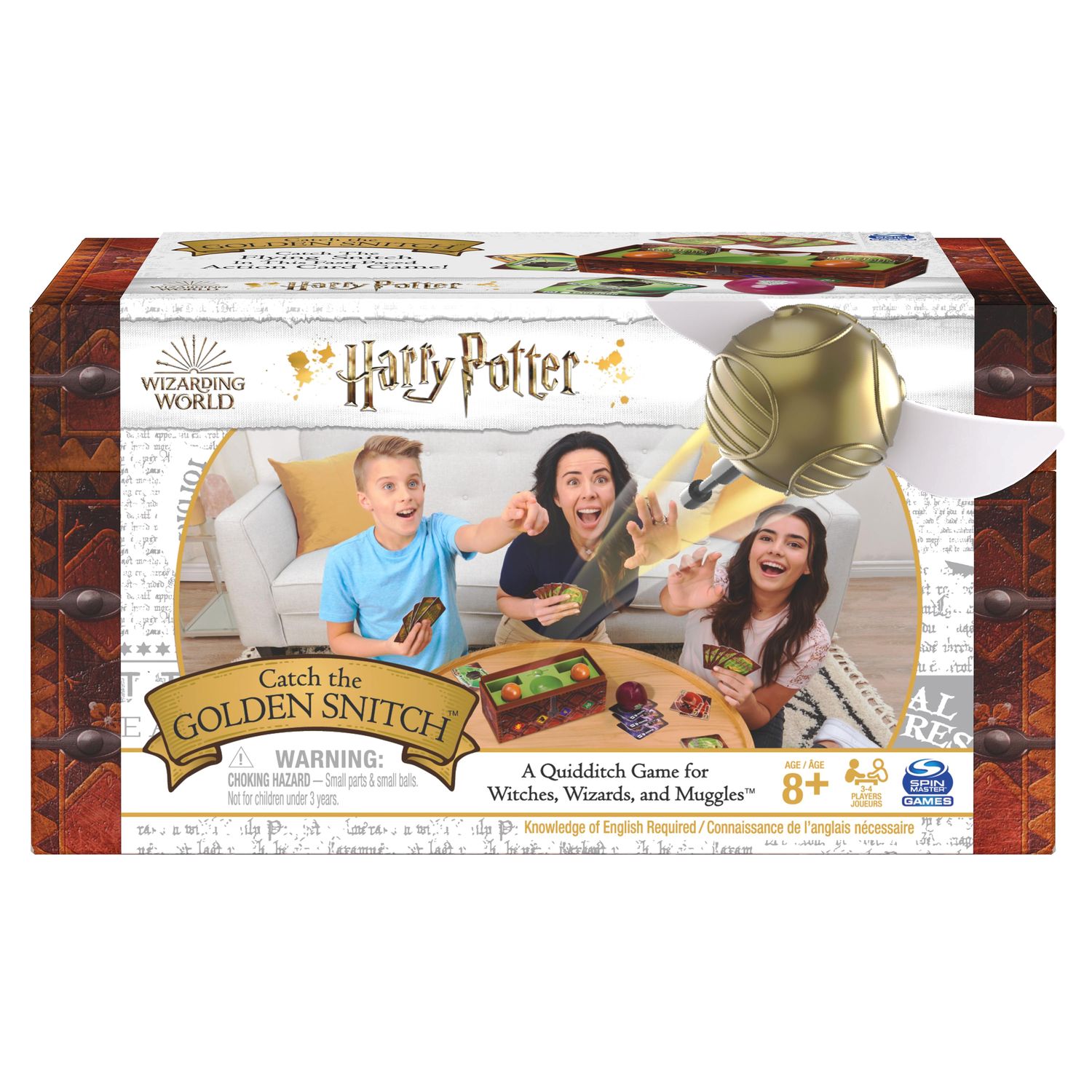 Игра настольная Spin Master Harry Potter Поймай Снитч 6063731 купить по  цене 2629 ₽ в интернет-магазине Детский мир