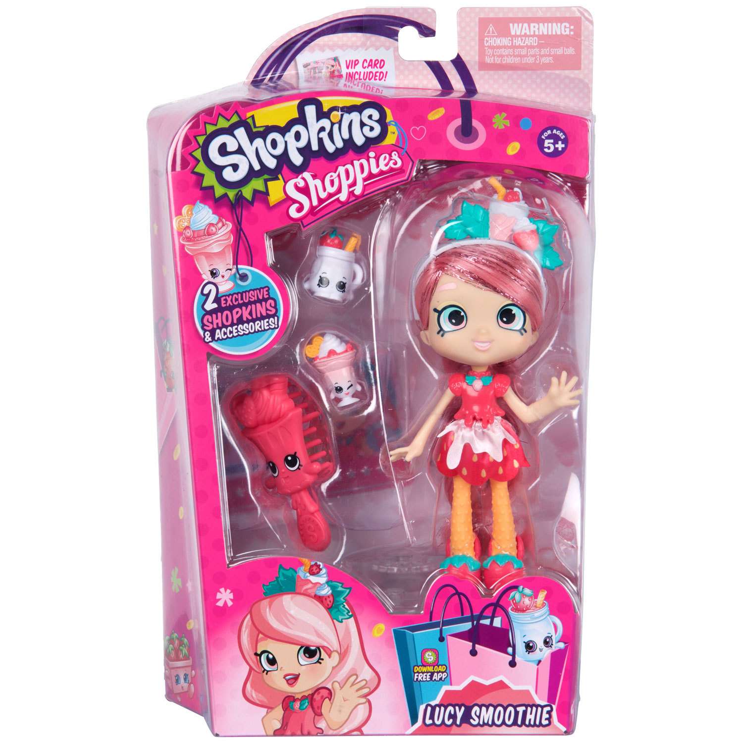 Кукла Shopkins Shoppies Lusy Smoothie 56405 56563 (56403 56404 56405) - фото 2