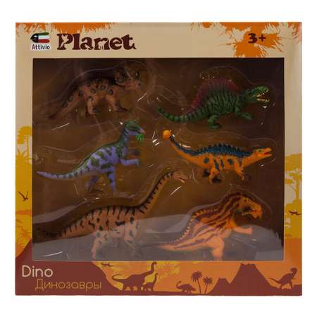 Игровой набор Attivio Динозавры 6 шт в ассортименте