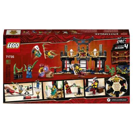 Конструктор LEGO Ninjago Турнир стихий 71735