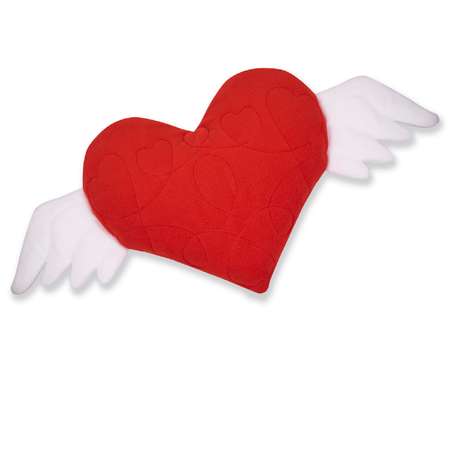 Плед-игрушка Santa Lucia Сердце красное