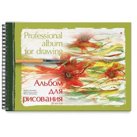 Альбом для рисования Альт Профессиональная Серия А4 300 х 197 20 листов
