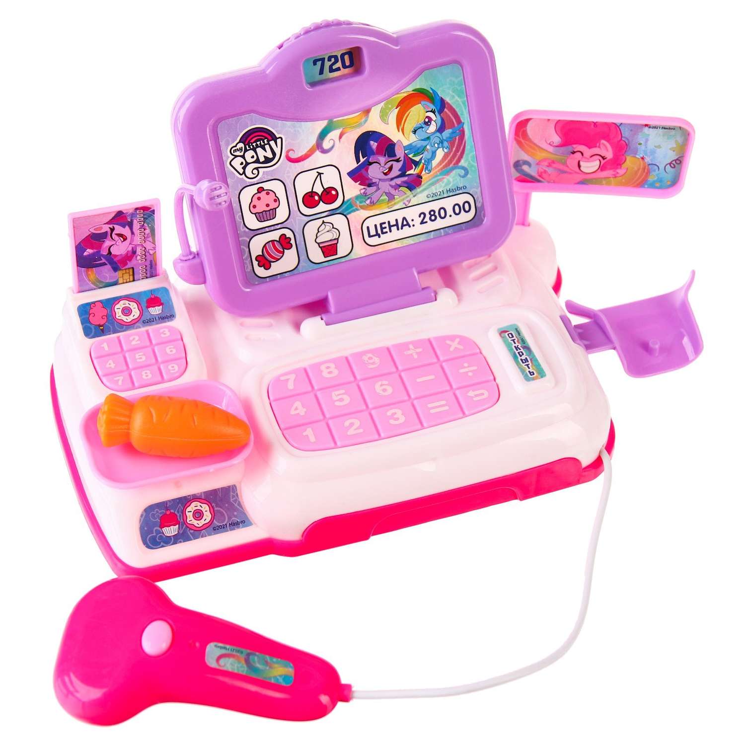 Касса-калькулятор Hasbro My Little Pony - фото 3