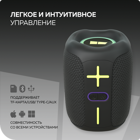 Bluetooth колонка More Choice BS33 Black