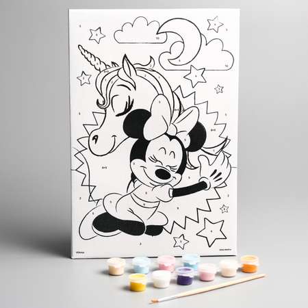 Картина по номерам Disney Самой красивой Минни Маус