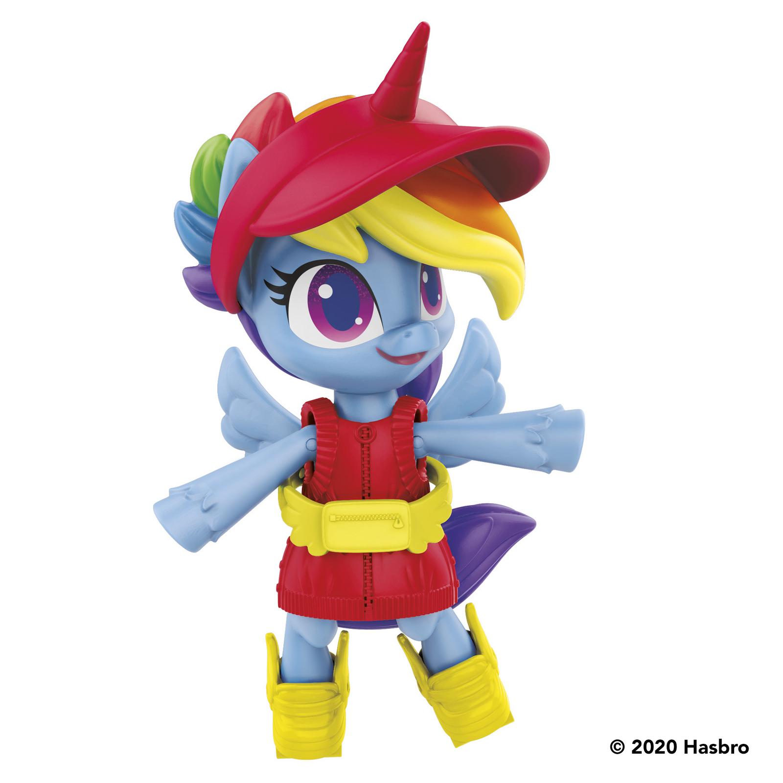 Набор игровой My Little Pony Пони Взрывная модница Рэйнбоу Дэш F17585L0 - фото 10