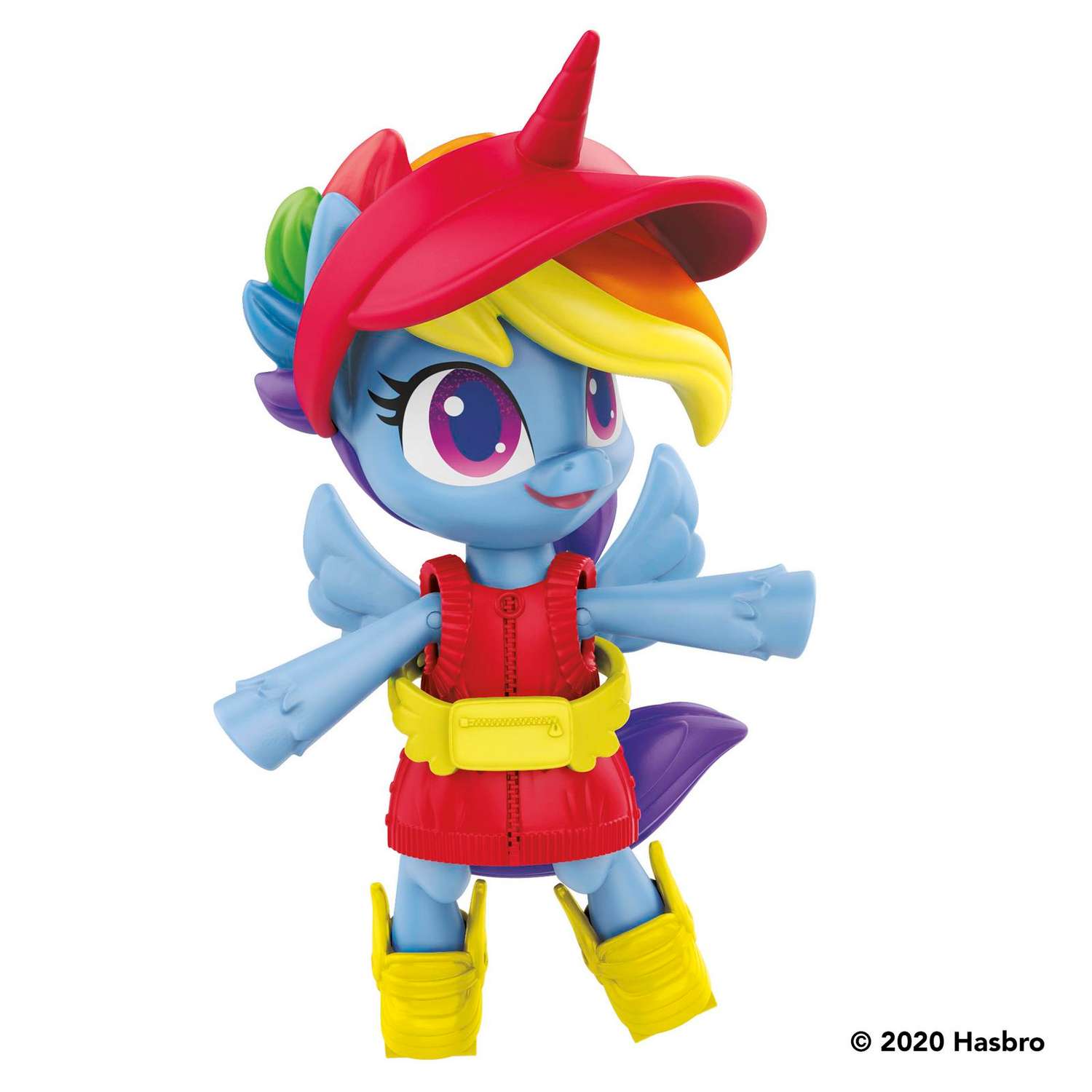 Набор игровой My Little Pony Пони Взрывная модница Рэйнбоу Дэш F17585L0 - фото 10